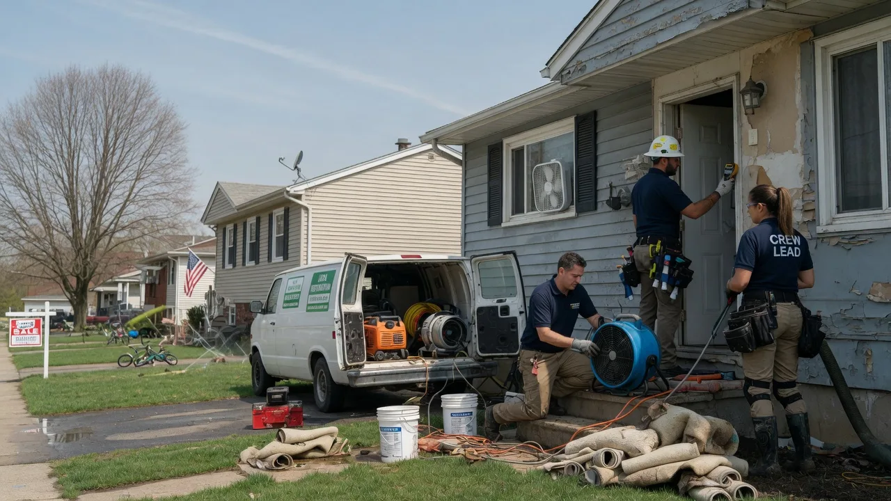 Flood Cleanup in Maryland Line, MD near me