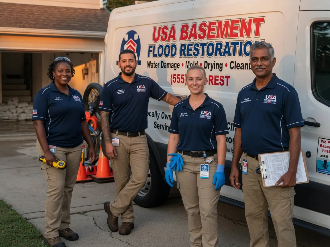 Basement Flood Cleanup company in Maryland Line, MD
