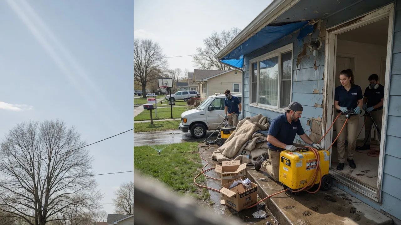 Basement Flood Cleanup in Maryland Line, MD near me